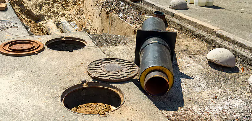 Lateral Sewer Line Replacement in Grayslake